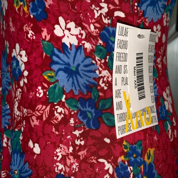 XXS Lularoe Maxi Skirt Dress Summer Floral - Picture 2 of 7
